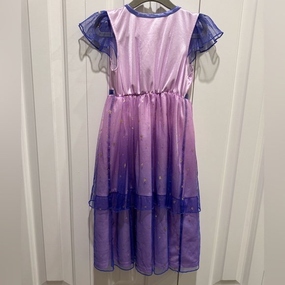 Disney WISH Fantasy Gown Asha & Star Fantasy Nightgown Tulle Princess Girls 5T - Picture 5 of 9